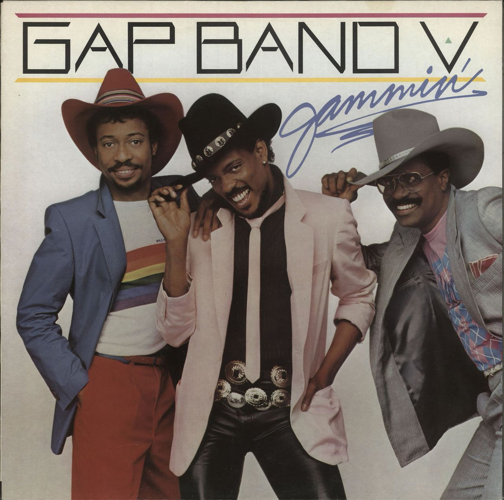 The Gap Band Jammin' UK vinyl LP album (LP record) TEL002