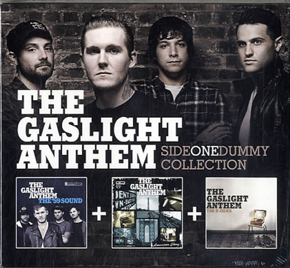 The Gaslight Anthem Side One Dummy Collection UK 3-CD album set (Triple CD)