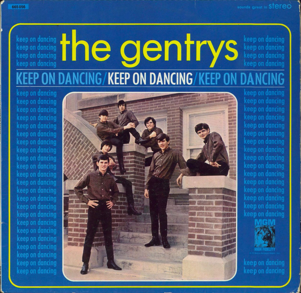 The Gentrys Keep On Dancing German vinyl LP album (LP record) 665056