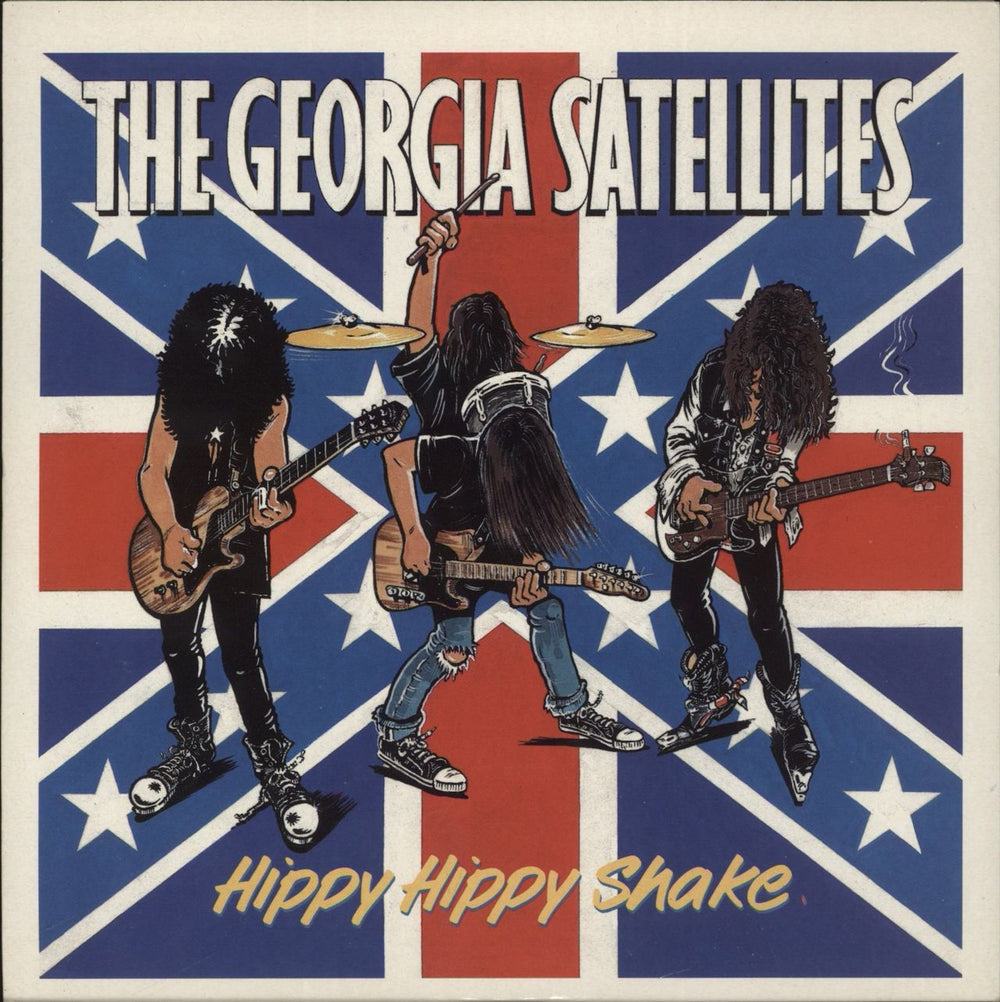 The Georgia Satellites Hippy Hippy Shake UK 7" vinyl single (7 inch record / 45) EKR86