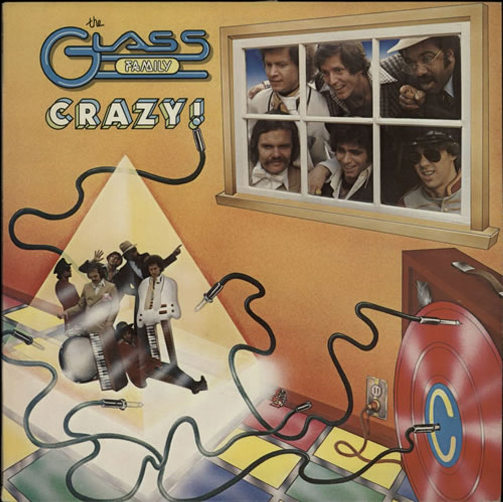 The Glass Family Crazy! Swedish vinyl LP album (LP record) DS4047