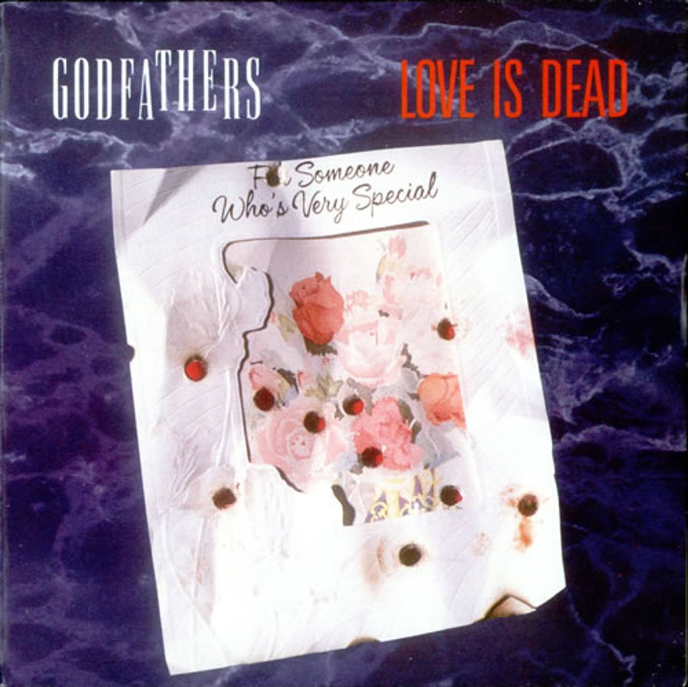 The Godfathers Love Is Dead UK 7" vinyl single (7 inch record / 45) GFTR040