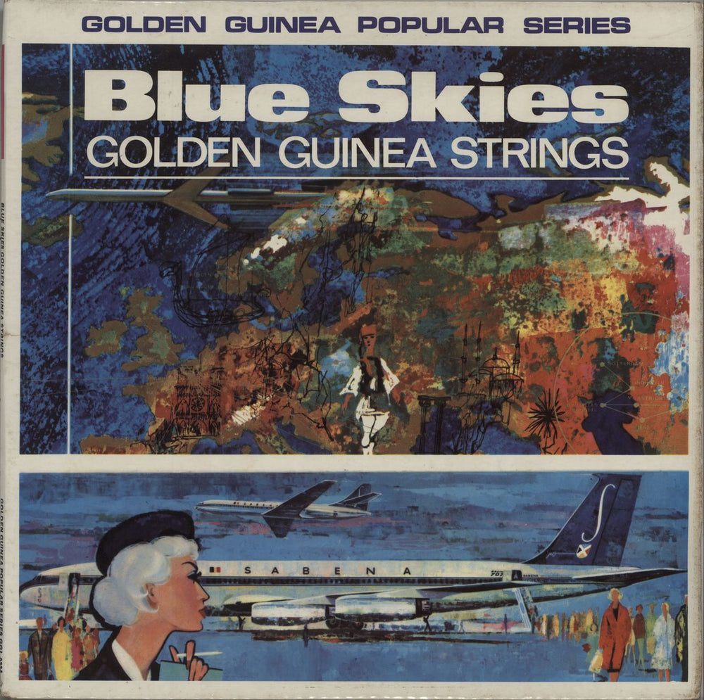 The Golden Guinea Strings Blue Skies UK vinyl LP album (LP record) GGL0334