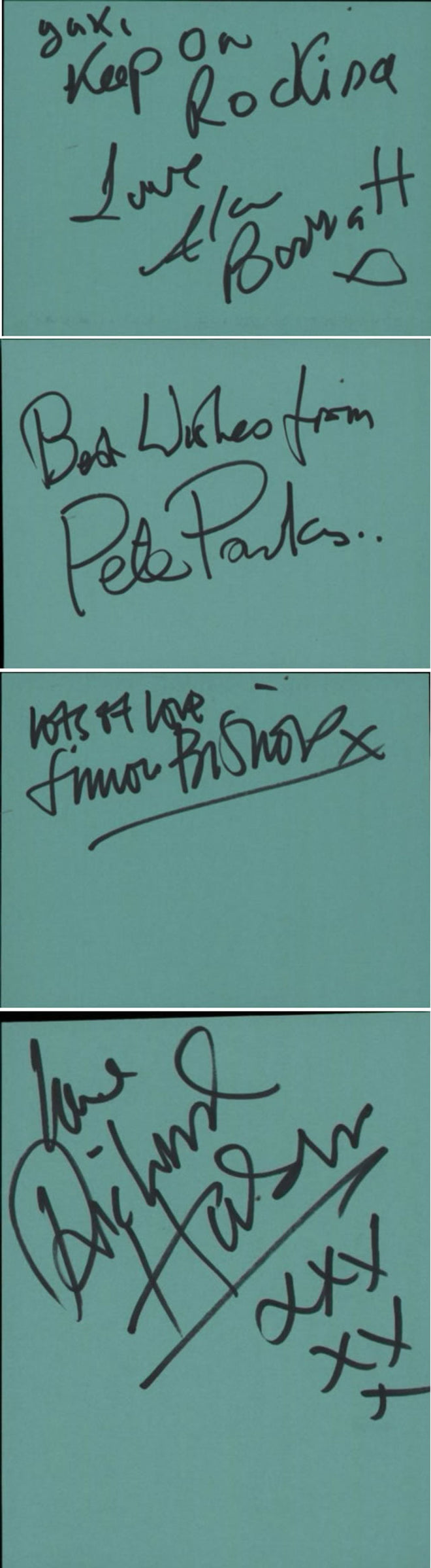 The Good Old Boys Pages From An Autograph Book UK memorabilia WM-MMPA602023