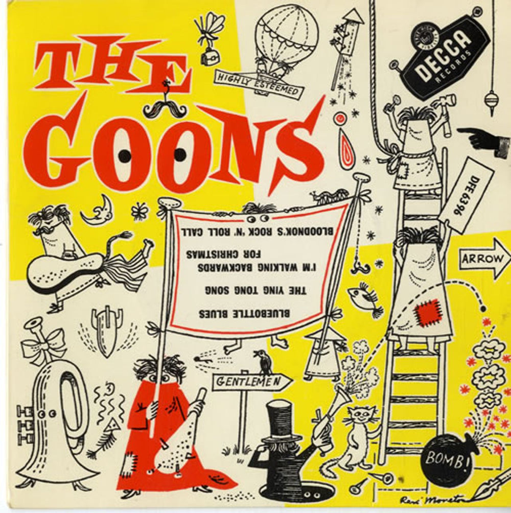 The Goons The Goons EP - boxed UK 7" vinyl single (7 inch record / 45) DFE6396