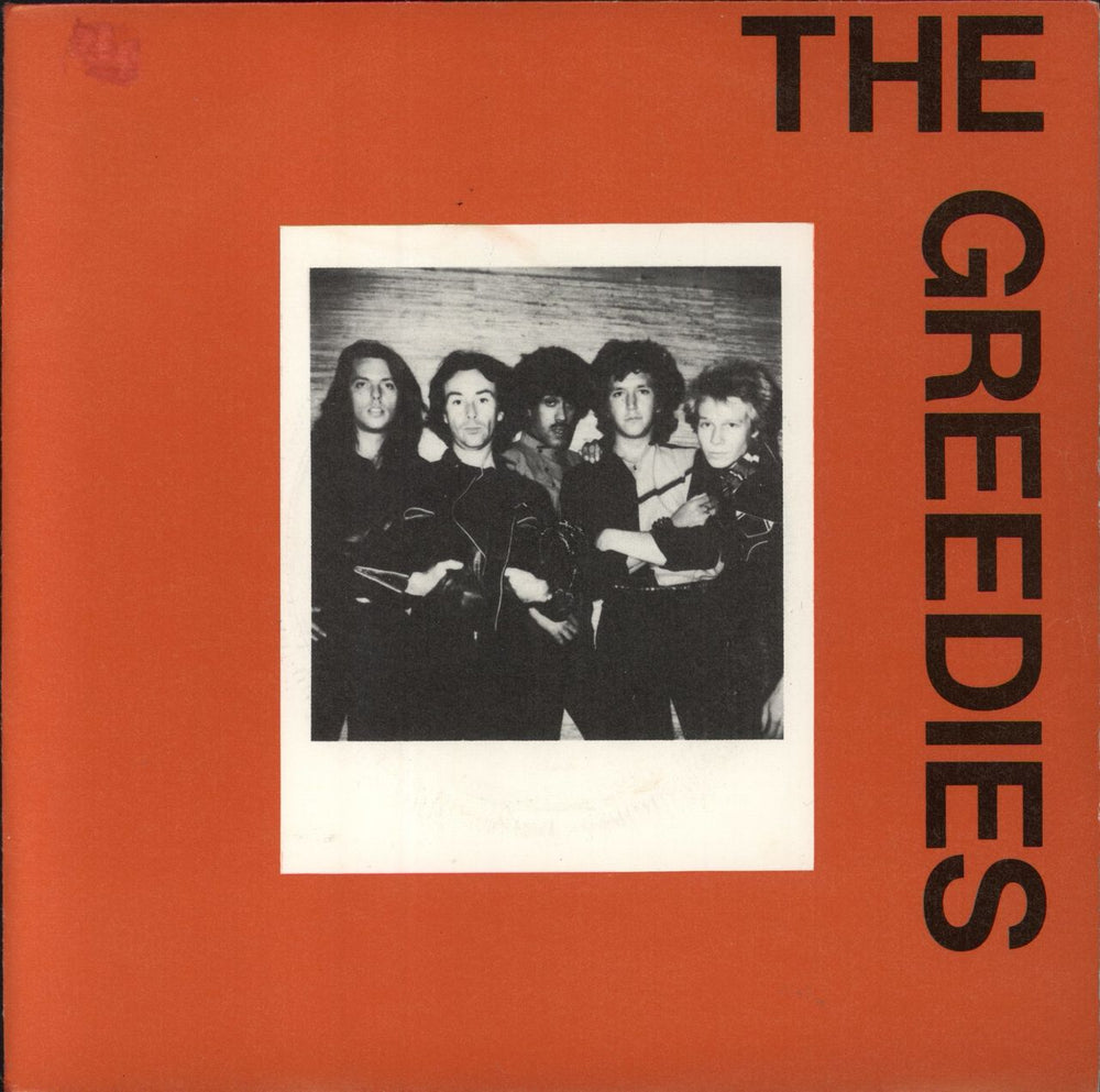 The Greedies A Merry Jingle + p/s - EX UK 7" vinyl single (7 inch record / 45) GREED1