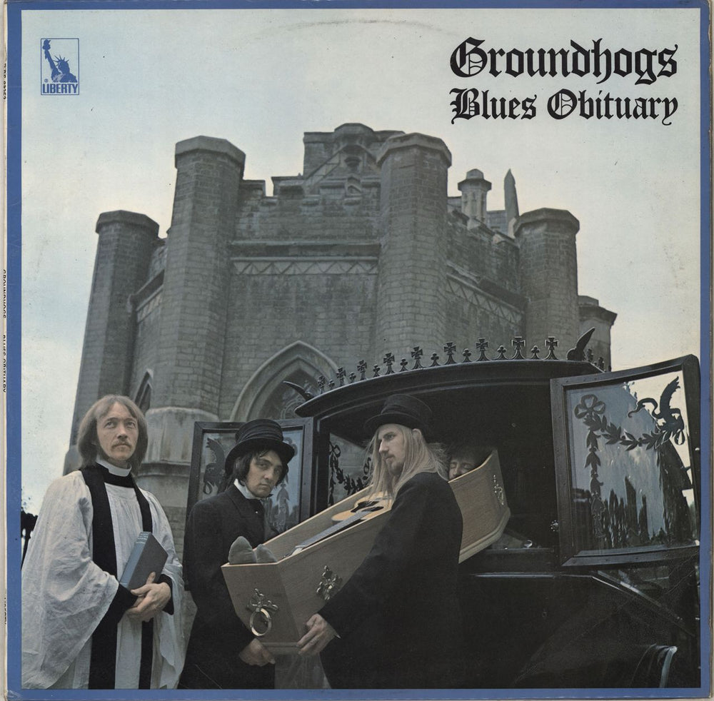 The Groundhogs Blues Obituary - 1st UK vinyl LP album (LP record) LBS83253