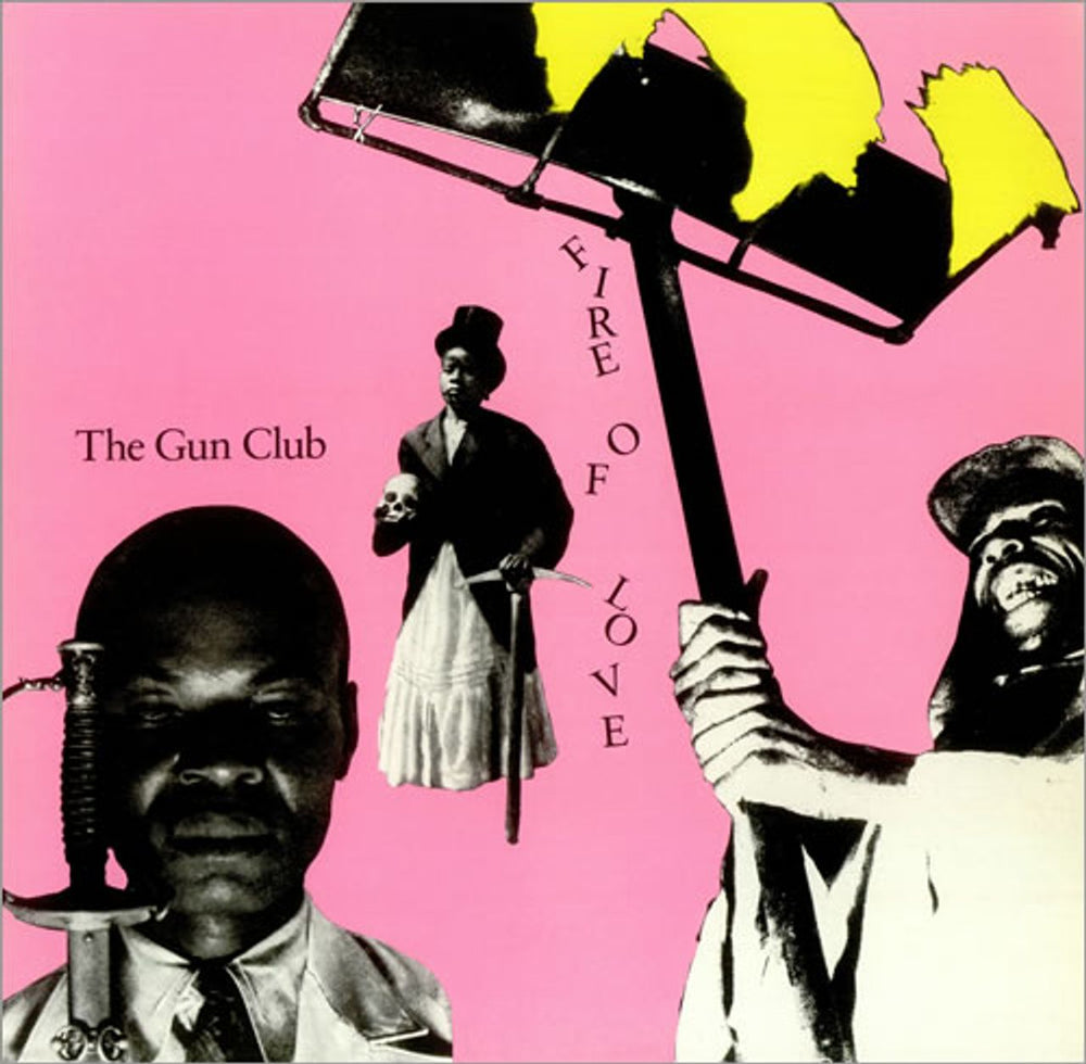 The Gun Club Fire Of Love UK vinyl LP album (LP record) BEGA37