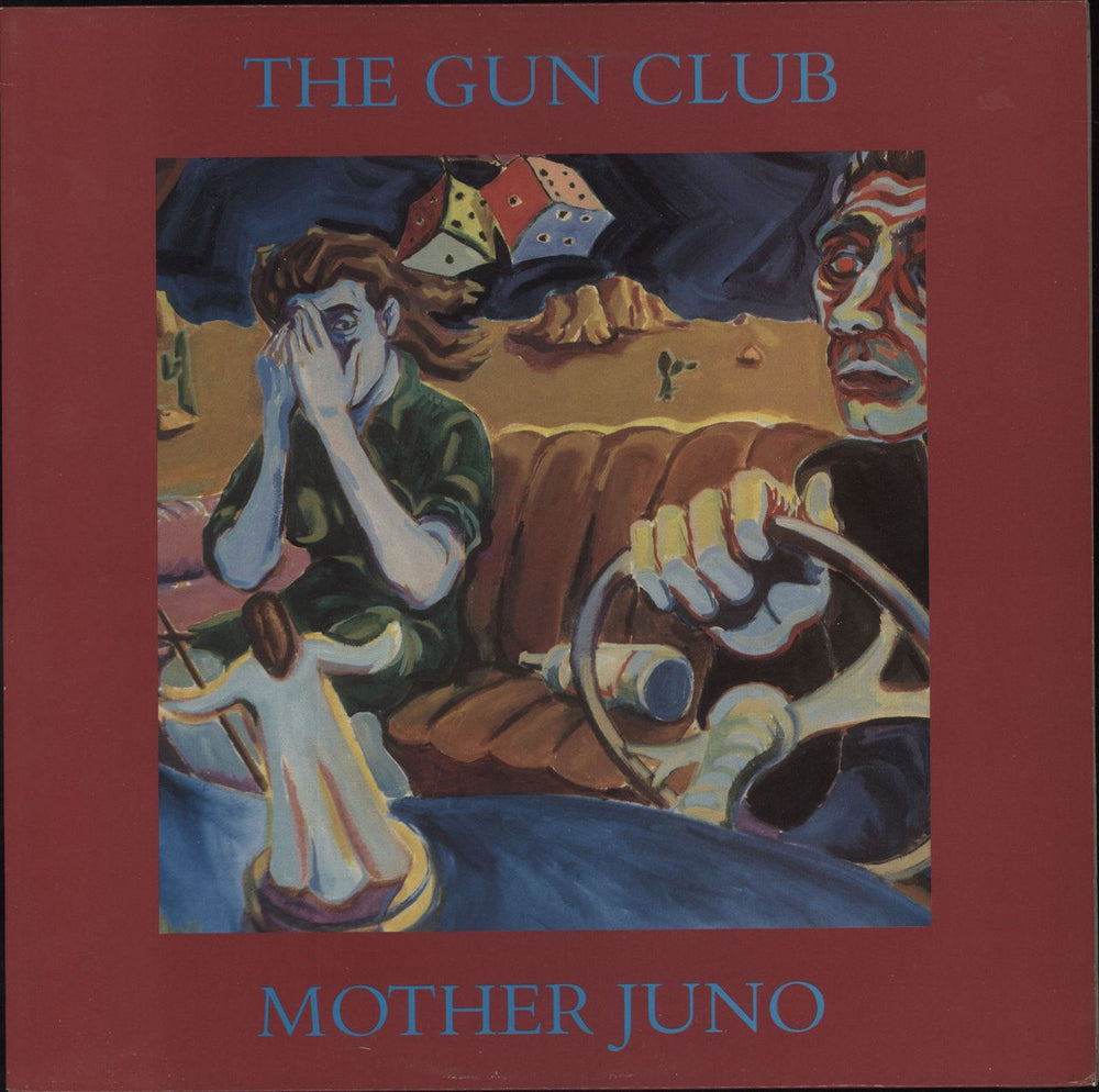 The Gun Club Mother Juno UK vinyl LP album (LP record) REDLP84