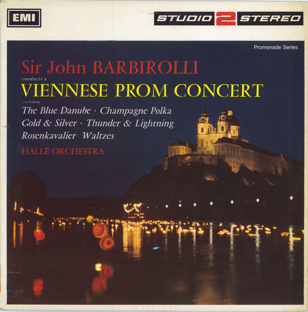 The Hallé Orchestra Viennese Prom Concert UK vinyl LP album (LP record) TWO180