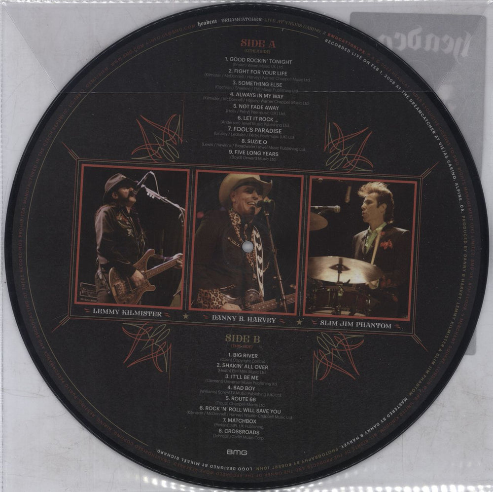 The Head Cat Dreamcatcher: Live At Viejas Casino - RSD UK picture disc LP (vinyl picture disc album) 4050538798142