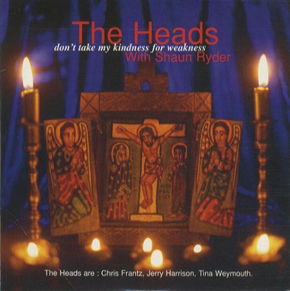 The Heads Don't Take My Kindness.. UK Promo CD single (CD5 / 5") WMCSTD48024