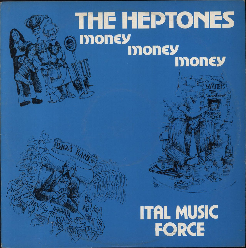 The Heptones Money Money Money UK 12" vinyl single (12 inch record / Maxi-single) PEPD001