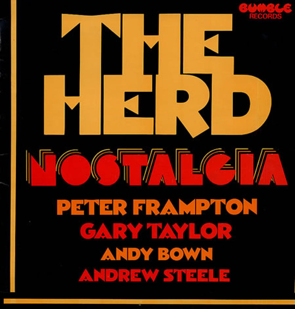 The Herd Nostalgia Dutch vinyl LP album (LP record) GEMP5001