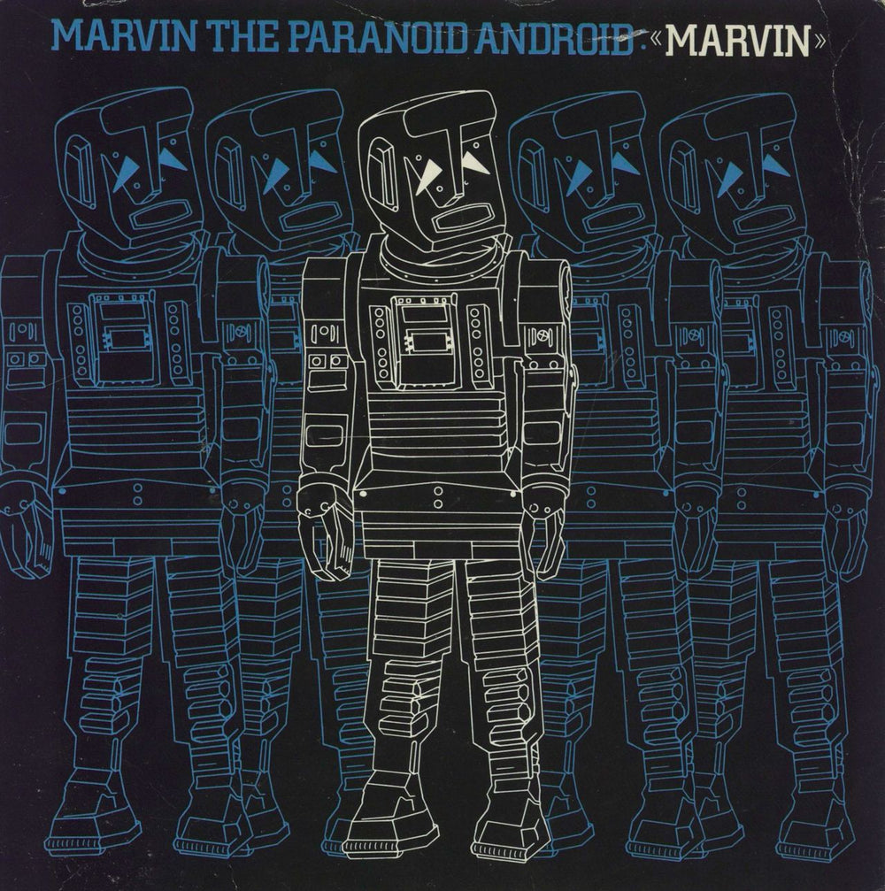 The Hitch-Hikers Guide To The Galaxy Marvin UK 7" vinyl single (7 inch record / 45) POSP261