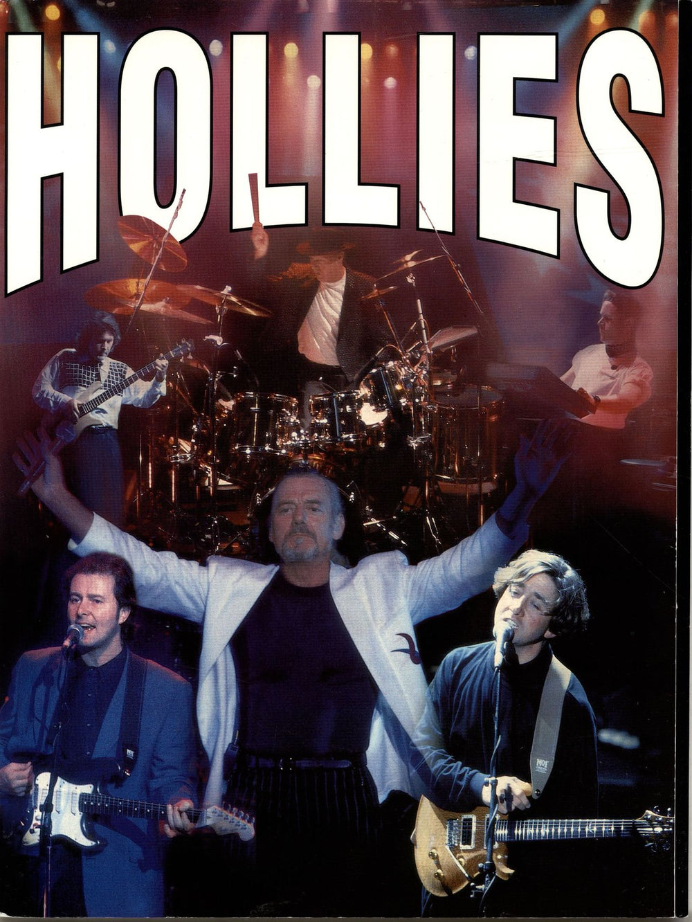 The Hollies 1994/95 Tour + Ticket Stub, Flyers UK tour programme TOUR PROGRAMME