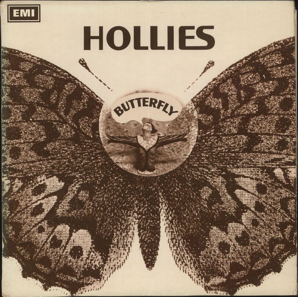 The Hollies Butterfly - 1st - EX UK vinyl LP album (LP record) PMC7039