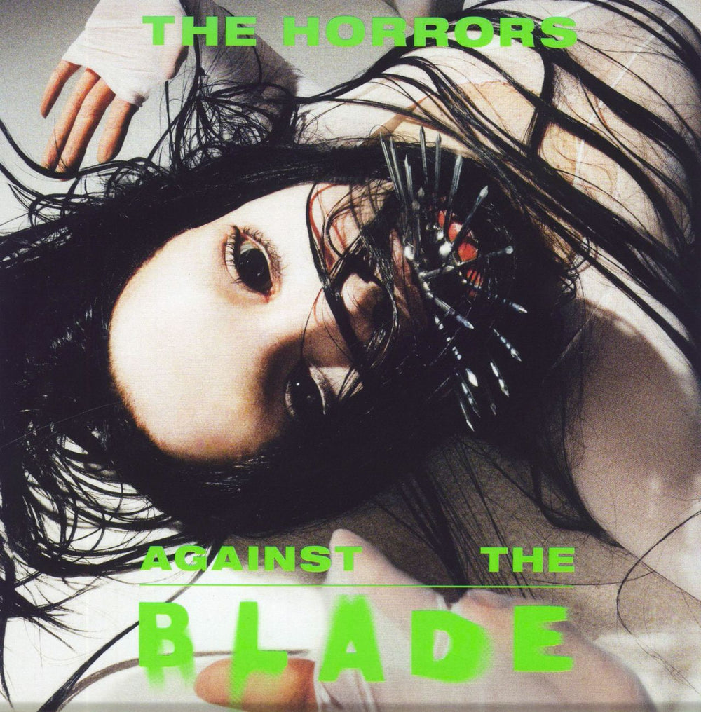 The Horrors Against The Blade - Green Vinyl UK 7" vinyl single (7 inch record / 45) 466C657368