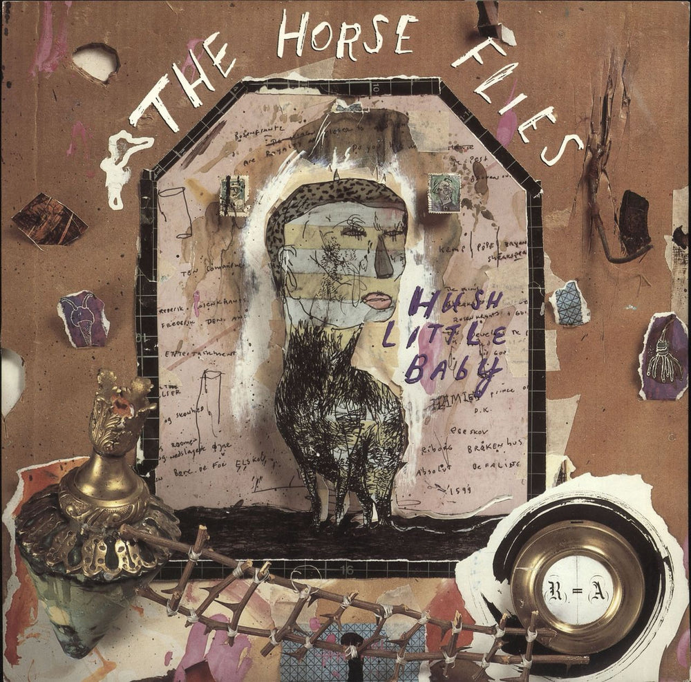 The Horse Flies Hush Little Baby UK 12" vinyl single (12 inch record / Maxi-single) MCST1568