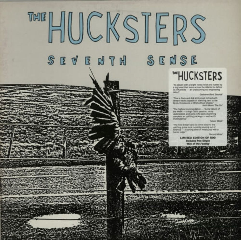 The Hucksters Seventh Sense UK vinyl LP album (LP record) HUCS103