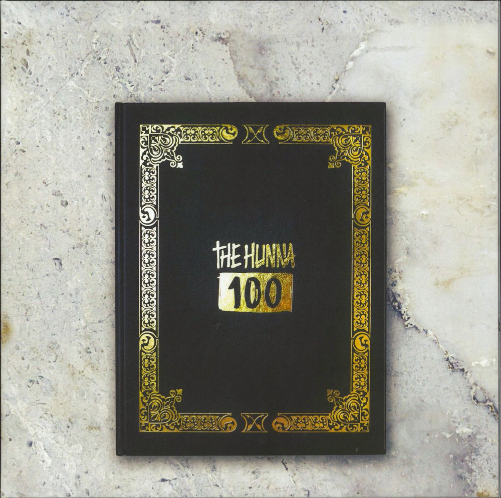 The Hunna 100 One Hundred - Blue Glittery Vinyl UK 2-LP vinyl record set (Double LP Album)