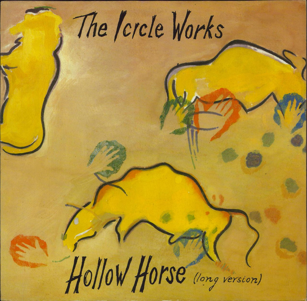 The Icicle Works Hollow Horse German 12" vinyl single (12 inch record / Maxi-single) 601547-213