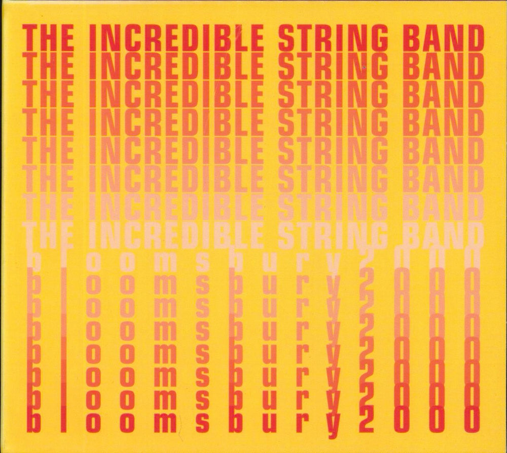 The Incredible String Band Bloomsbury 2000 UK CD album (CDLP) PWMD5024