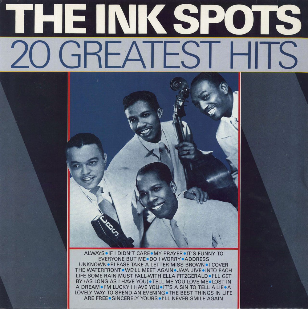 The Ink Spots 20 Greatest Hits German vinyl LP album (LP record) 22016