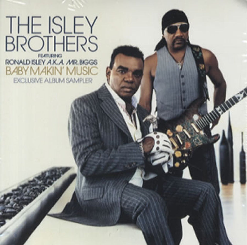 The Isley Brothers Baby Makin' Music - Album Sampler US Promo CD single (CD5 / 5") DEFF16322-2