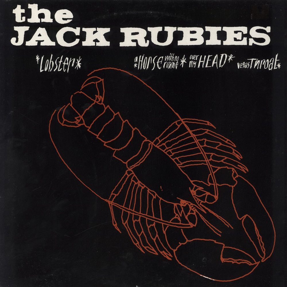 The Jack Rubies Lobster UK 7" vinyl single (7 inch record / 45) IDEAT008