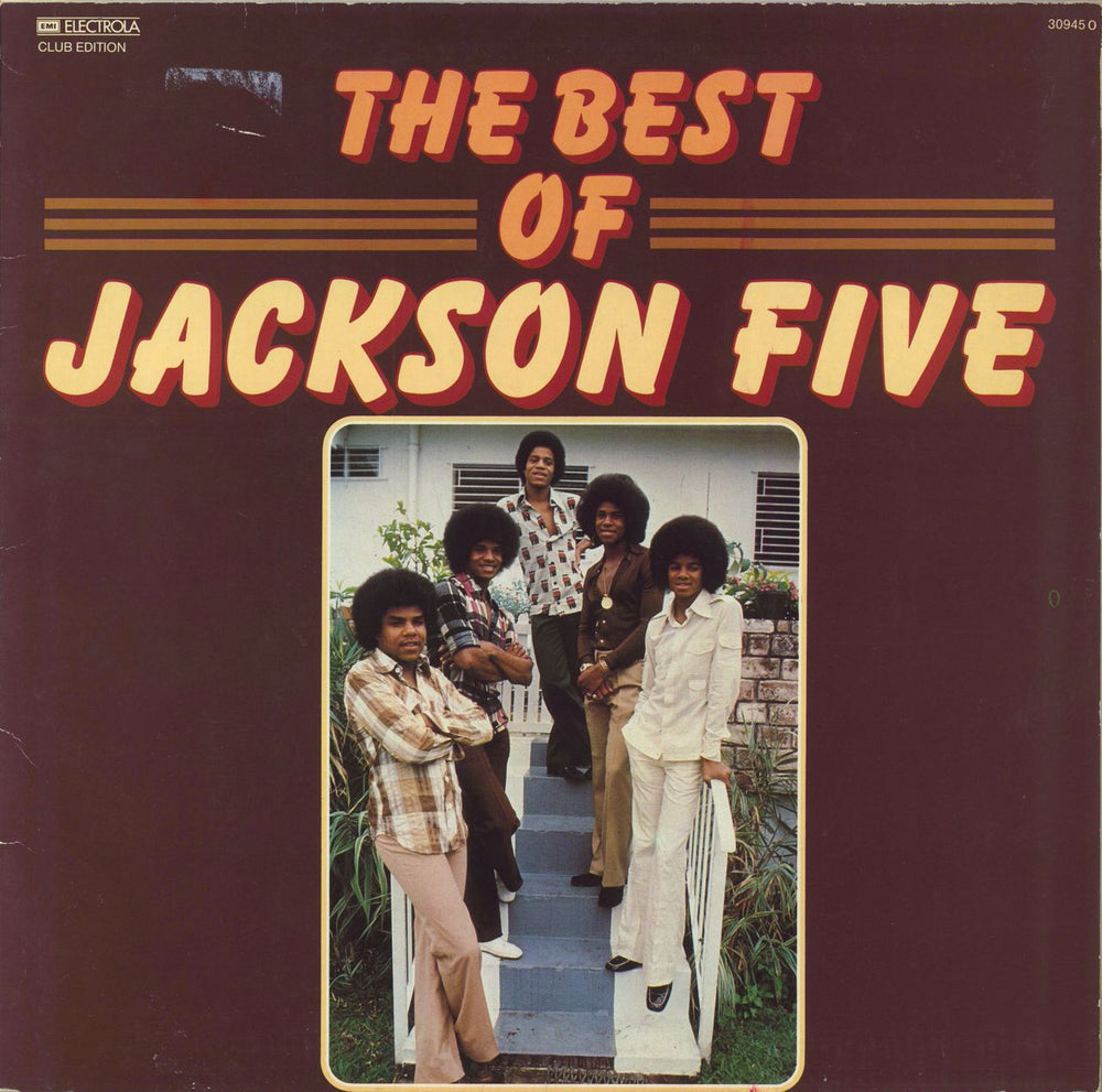 The Jackson Five The Best Of Jackson 5 German vinyl LP album (LP record) 309450