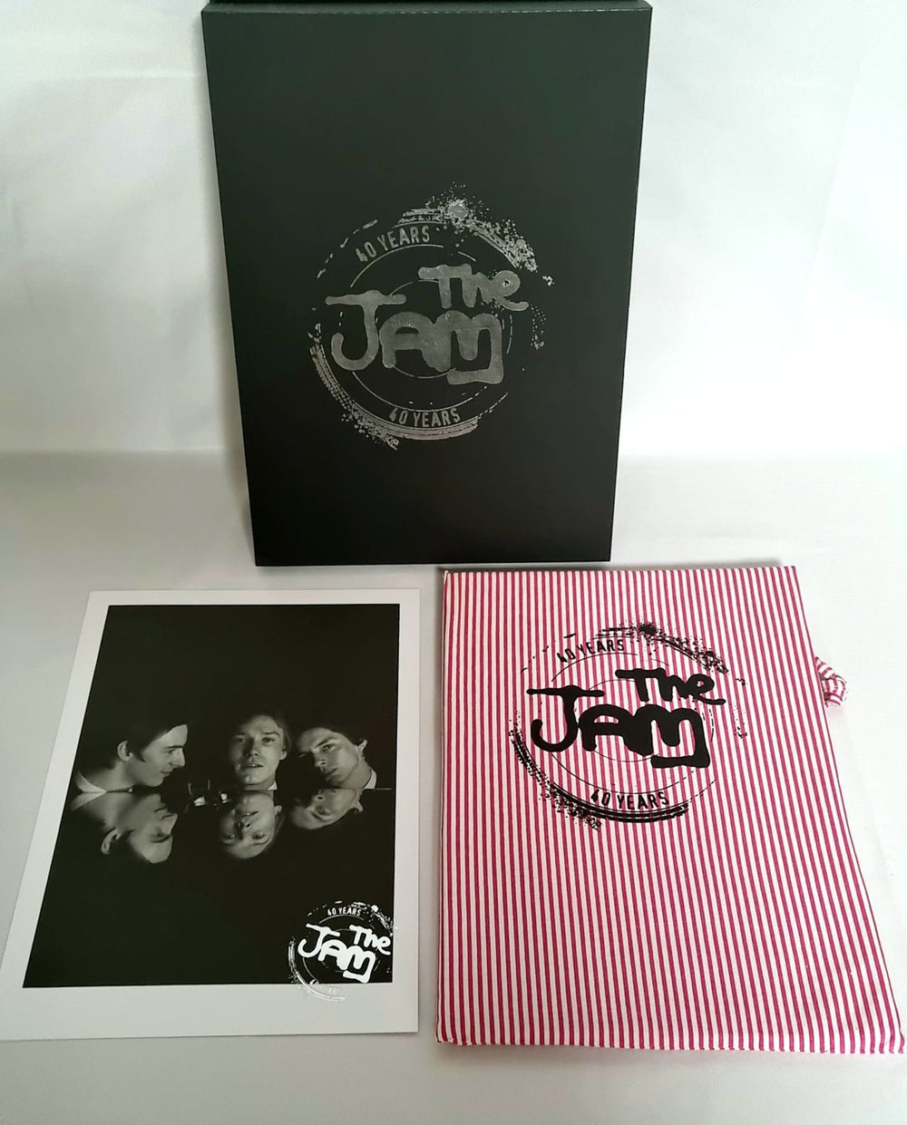 The Jam Growing Up with... The Jam - Boxed + Print UK book JAMBKGR766629