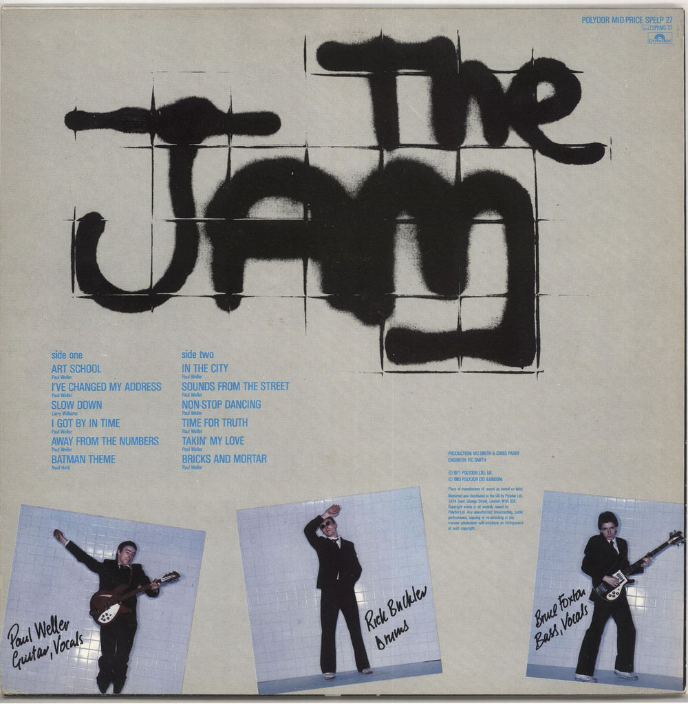 The Jam In The City UK vinyl LP album (LP record)