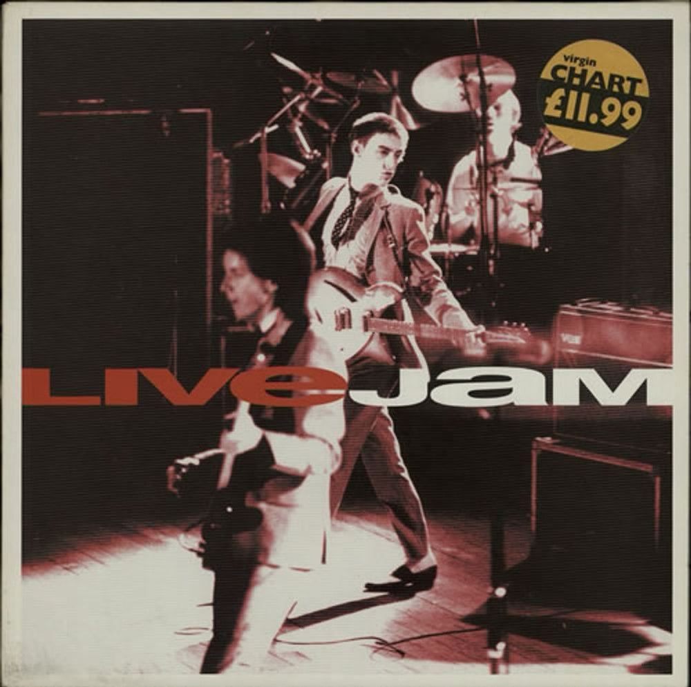 The Jam Live Jam UK 2-LP vinyl record set (Double LP Album) 519667-1