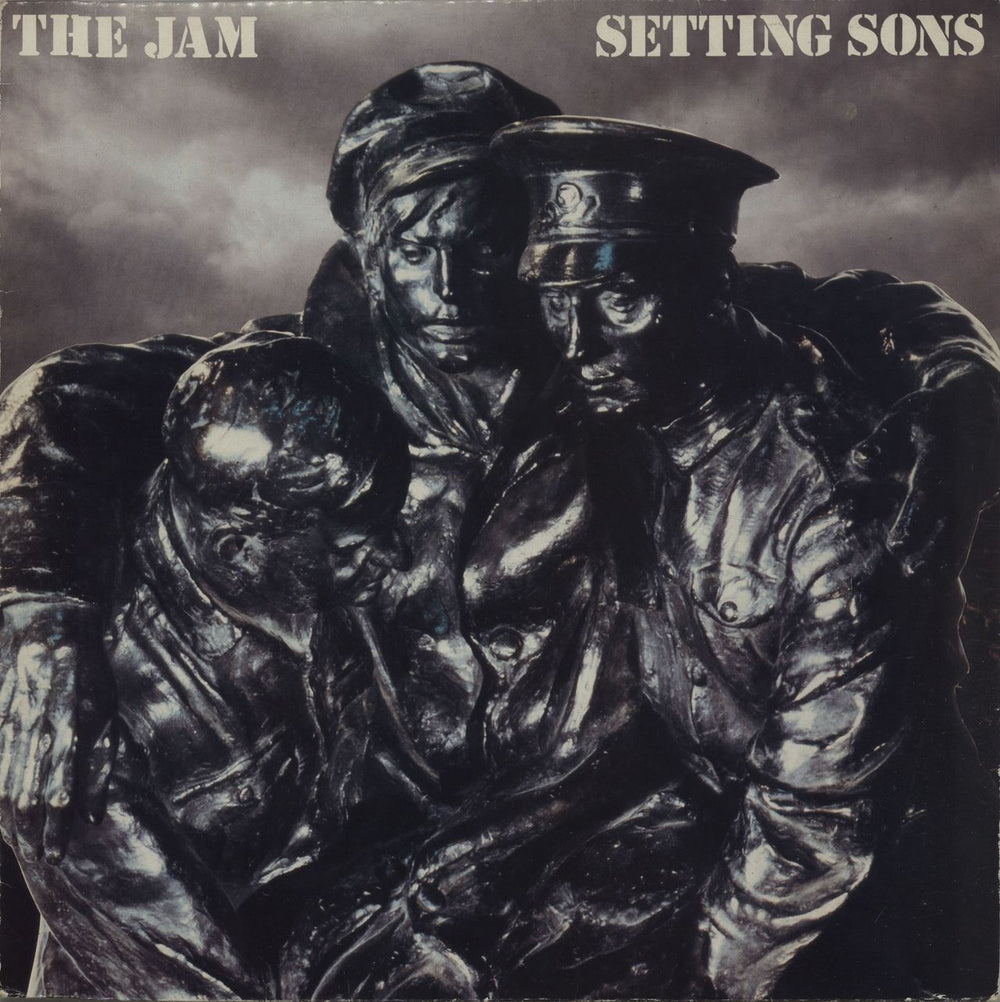 The Jam Setting Sons - 2nd UK vinyl LP album (LP record) POLD5028