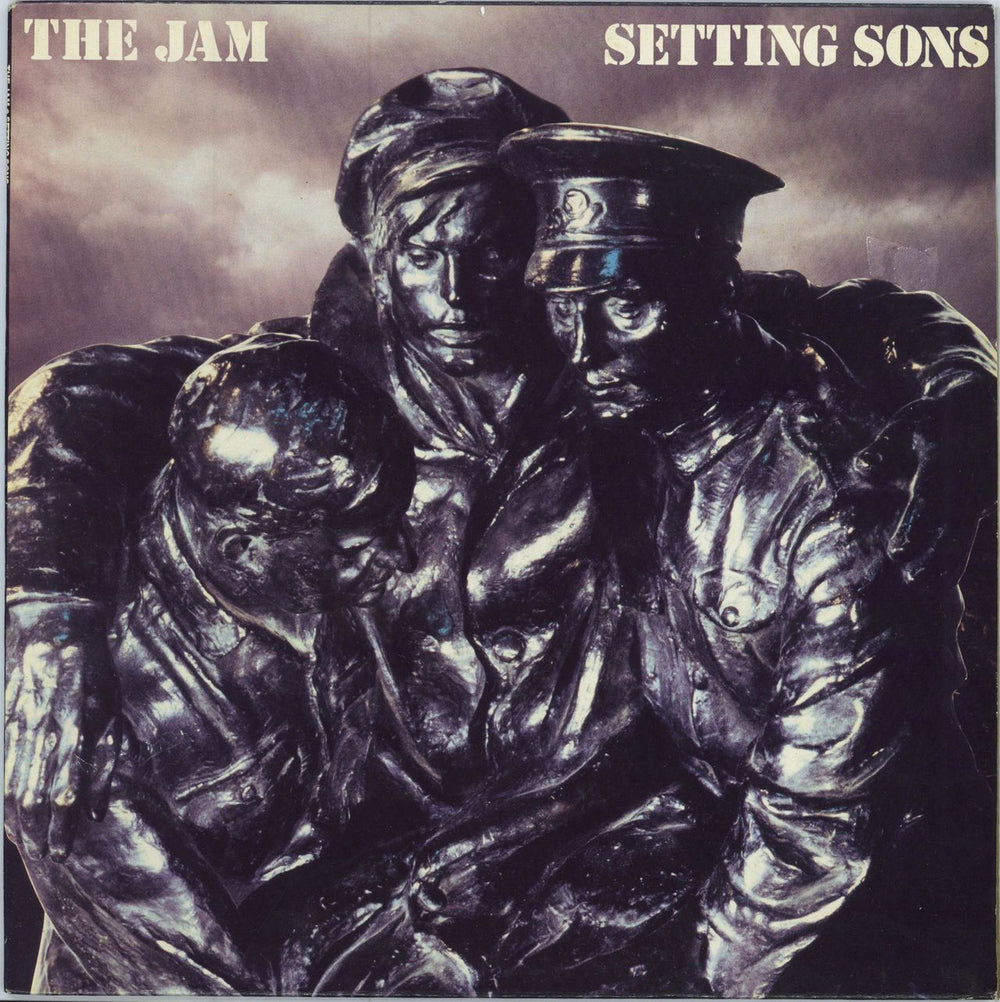 The Jam Setting Sons UK Promo vinyl LP album (LP record) POLD5028