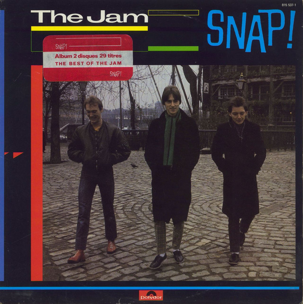 The Jam Snap! French 2-LP vinyl record set (Double LP Album) 815537-1