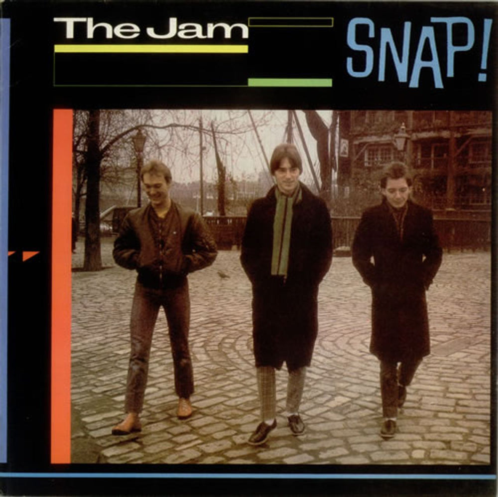 The Jam Snap! + Merchandise Insert UK 2-LP vinyl record set (Double LP Album) SNAP1