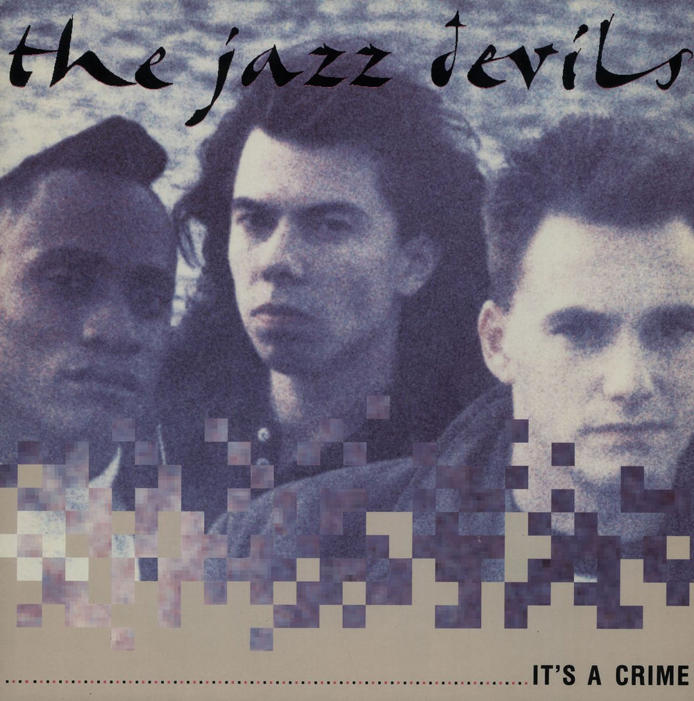 The Jazz Devils It's A Crime UK 12" vinyl single (12 inch record / Maxi-single) VST1138