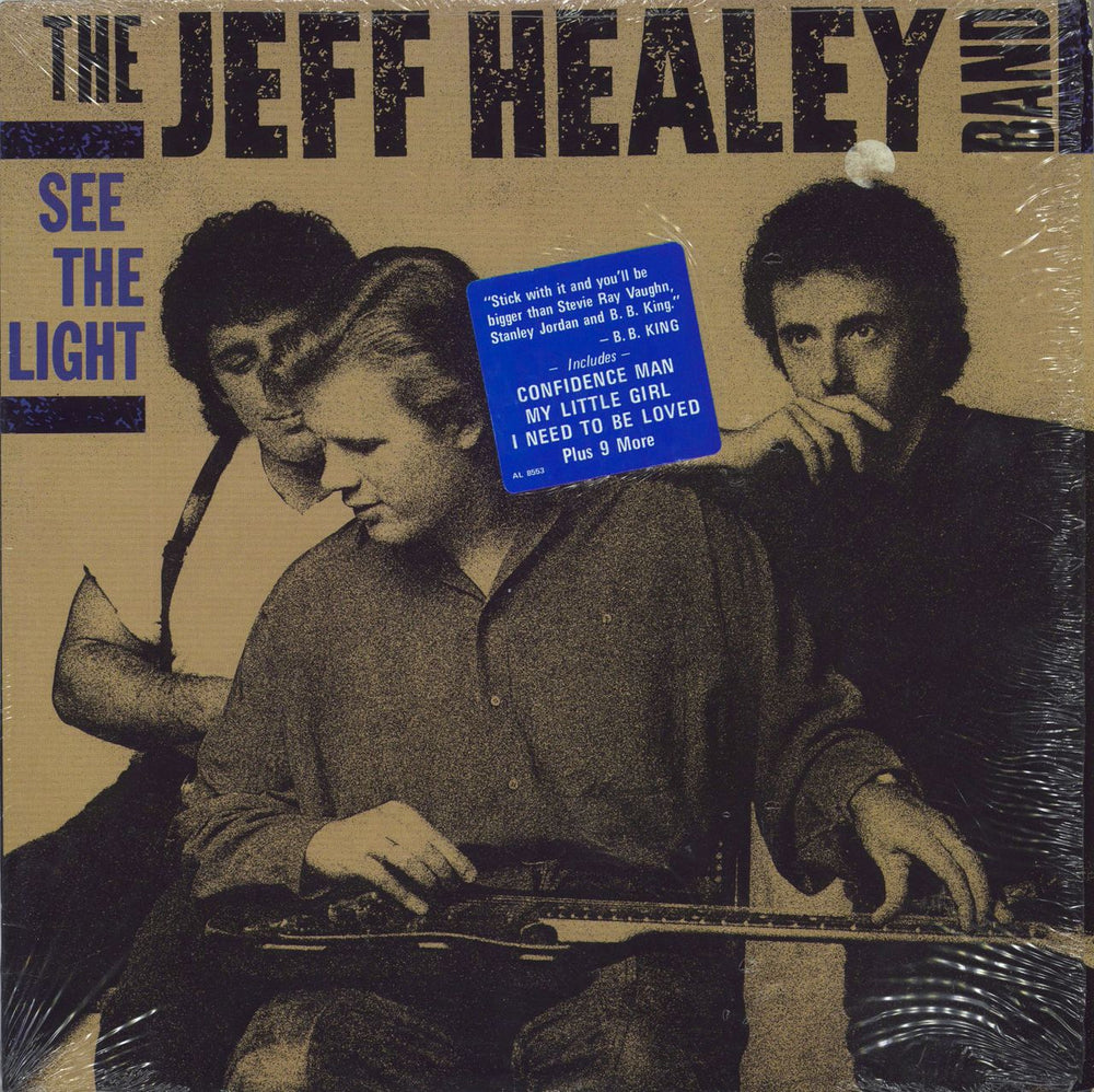 The Jeff Healey Band See The Light Canadian vinyl LP album (LP record) AL-8553