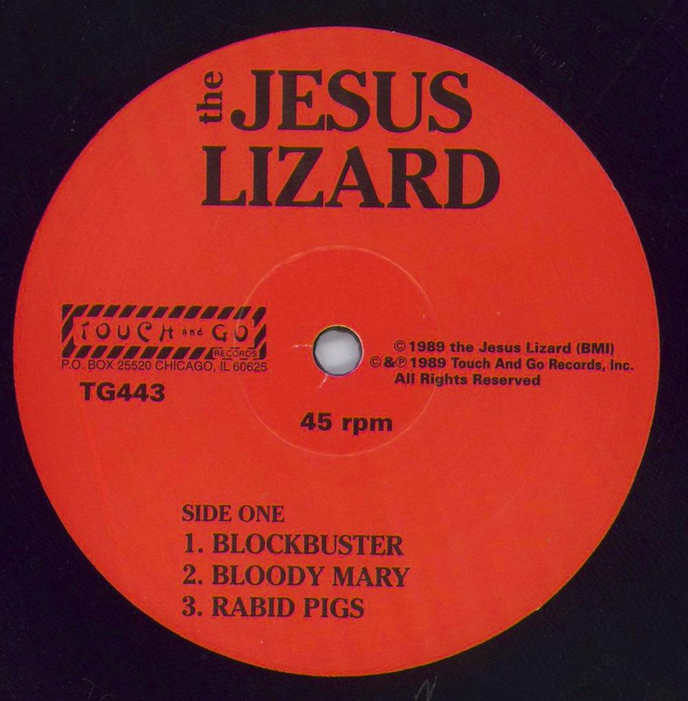 The Jesus Lizard Pure - Shrink UK vinyl LP album (LP record) JLZLPPU819872