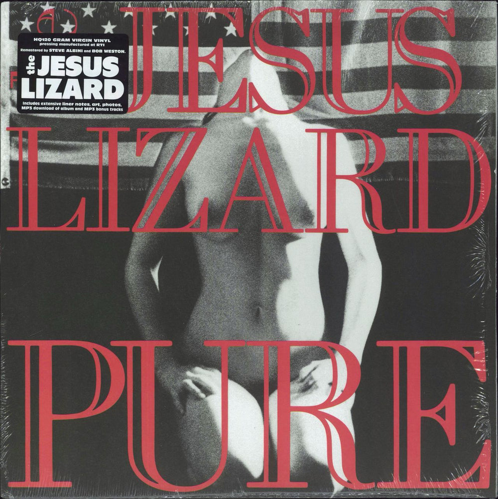 The Jesus Lizard Pure - Shrink UK vinyl LP album (LP record) TG443