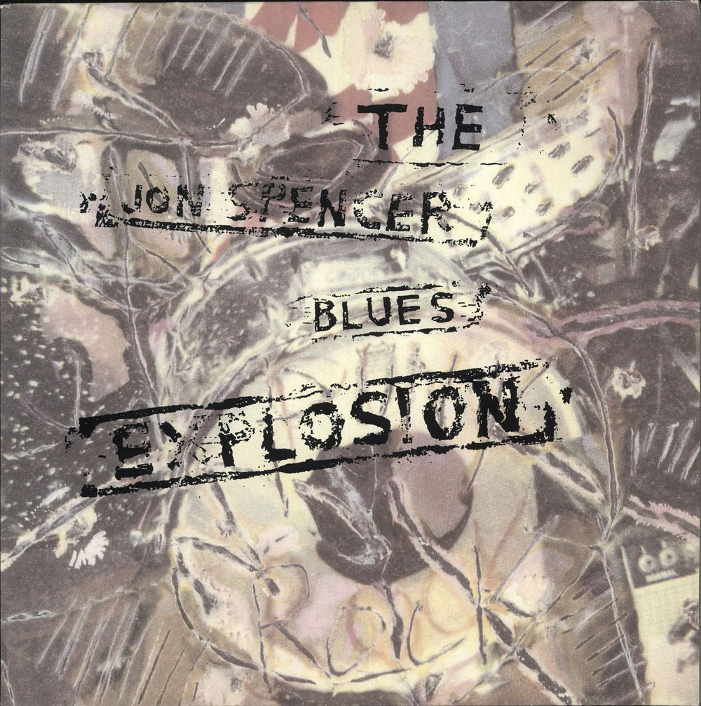 The Jon Spencer Blues Explosion The Jon Spencer Blues Explosion UK vinyl LP album (LP record) HUTLP3