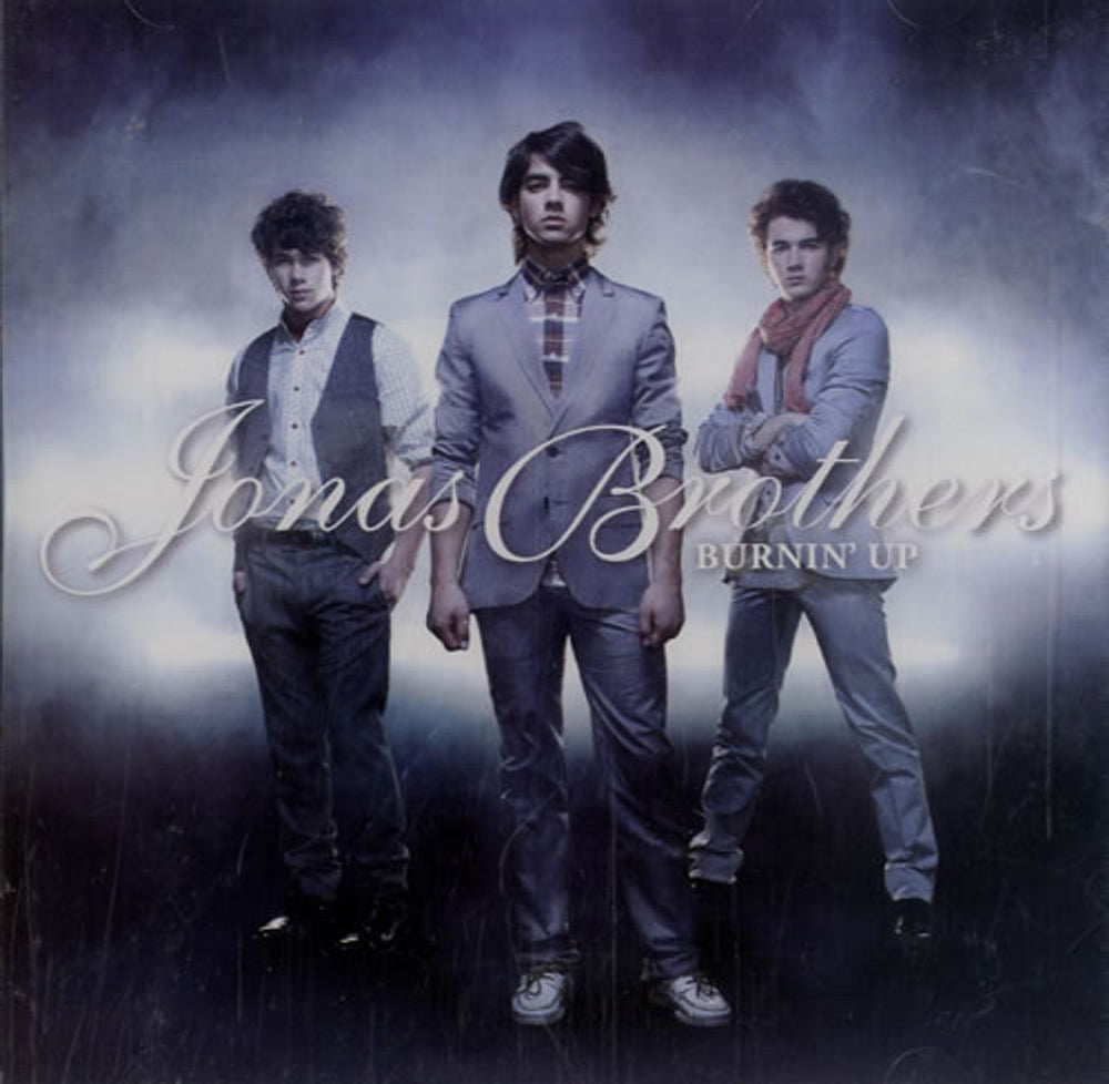 The Jonas Brothers Burnin' Up US Promo promo DVD-R DVDR-ACETATE