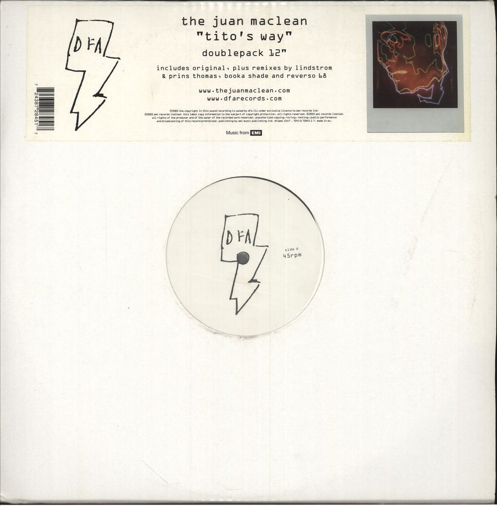 The Juan Maclean Tito's Way UK Promo 2-LP vinyl record set (Double LP Album)