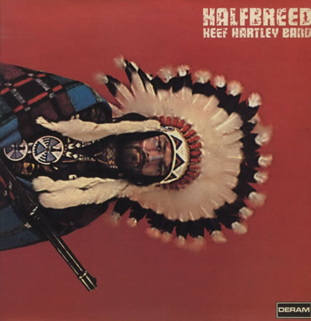 The Keef Hartley Band Halfbreed - 1st Large Logo UK vinyl LP album (LP record) SML1037