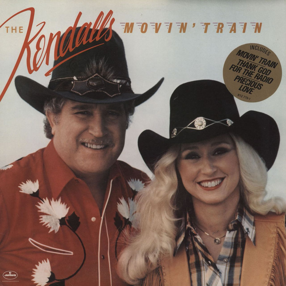 The Kendalls Movin' Train US vinyl LP album (LP record) 812779-1