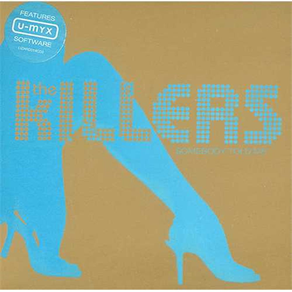 The Killers Somebody Told Me UK 2-CD single set (Double CD single) LIZARD014CD1/CD2