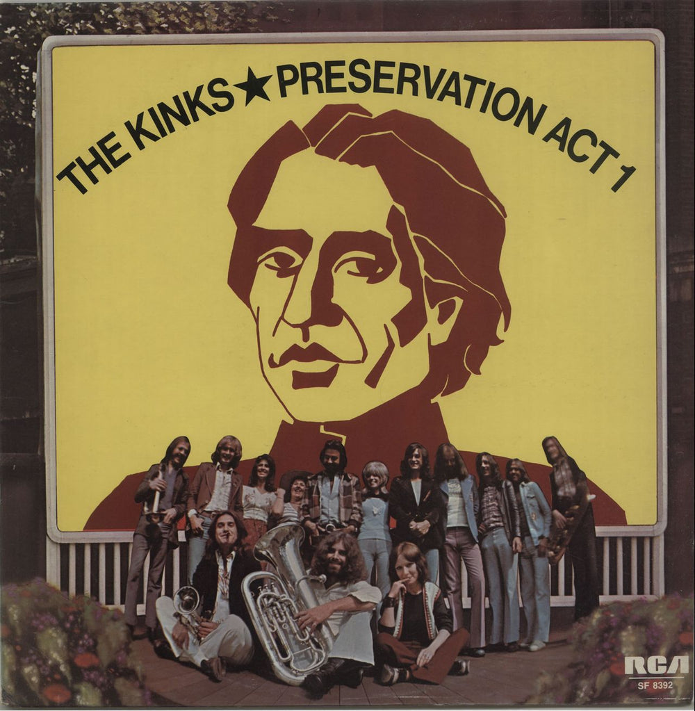 The Kinks Preservation Act 1 UK vinyl LP album (LP record) SF8392