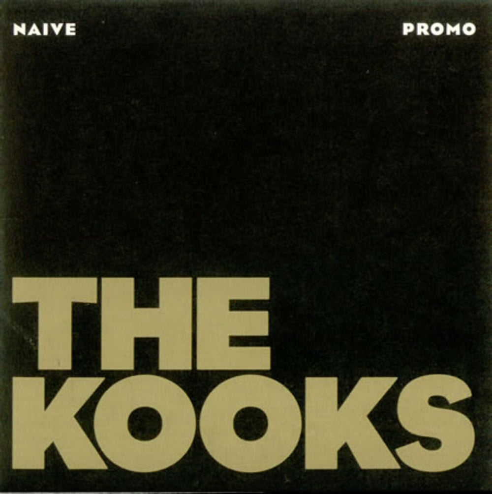 The Kooks Naive UK Promo CD single (CD5 / 5") VSCDJ911